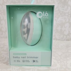Olá Rechargeable Baby Nail Trimmer in Mint Green